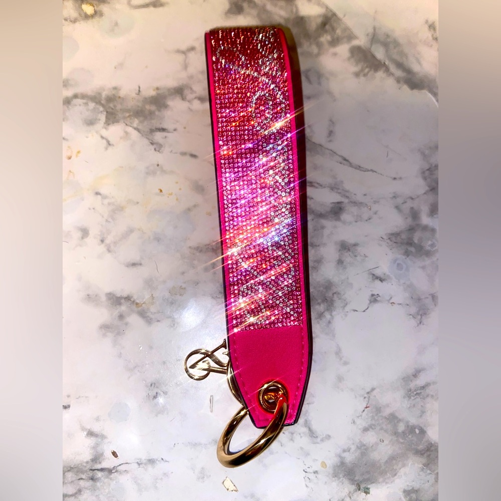Vs pink key chain